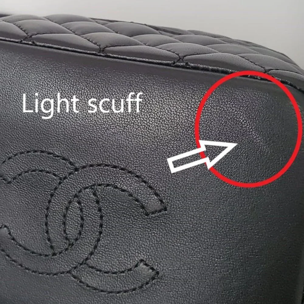 NWT New Authentic Chanel Black Quilted Lambskin - Picture 13 of 14